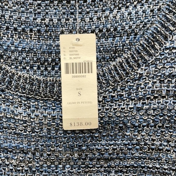 NEW! Anthropologie Holding Horses Knit Tweed Fringe Sweater Dress - S - Picture 9 of 14